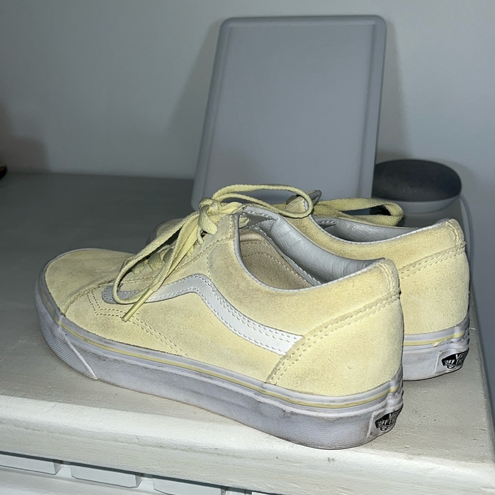 Pastel Yellow Vans